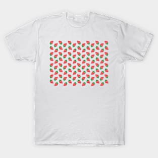 Strawberry Pattern T-Shirt